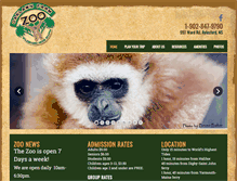 Tablet Screenshot of oaklawnfarmzoo.ca